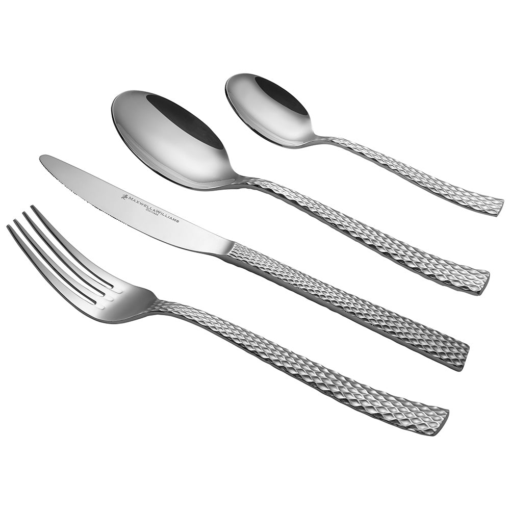Maxwell & Williams Diamonds Cutlery Set, 16pc