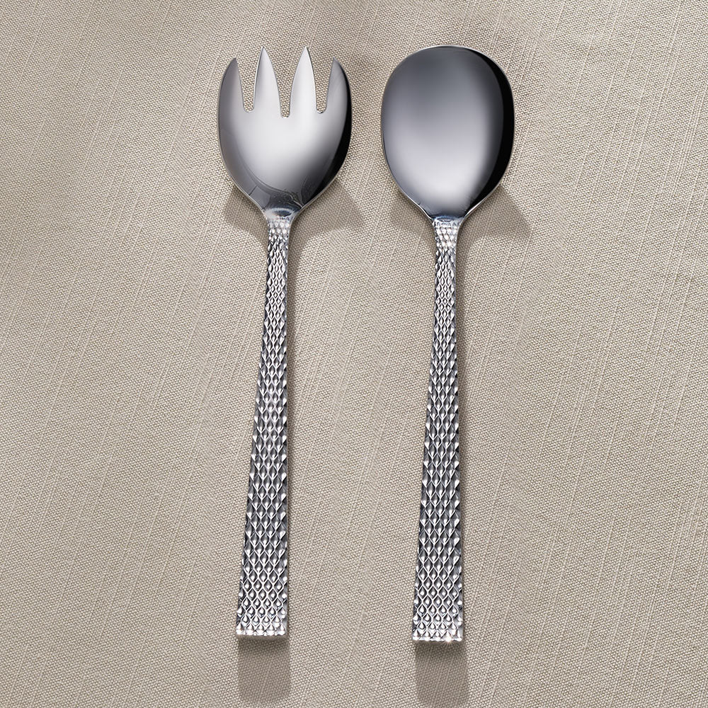 Maxwell & Williams Diamonds Salad Server Set