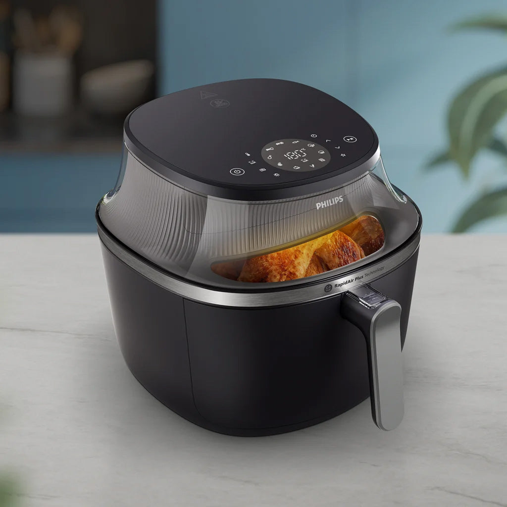 Philips 3000 Series Digital Airfryer with Window, 7.2L