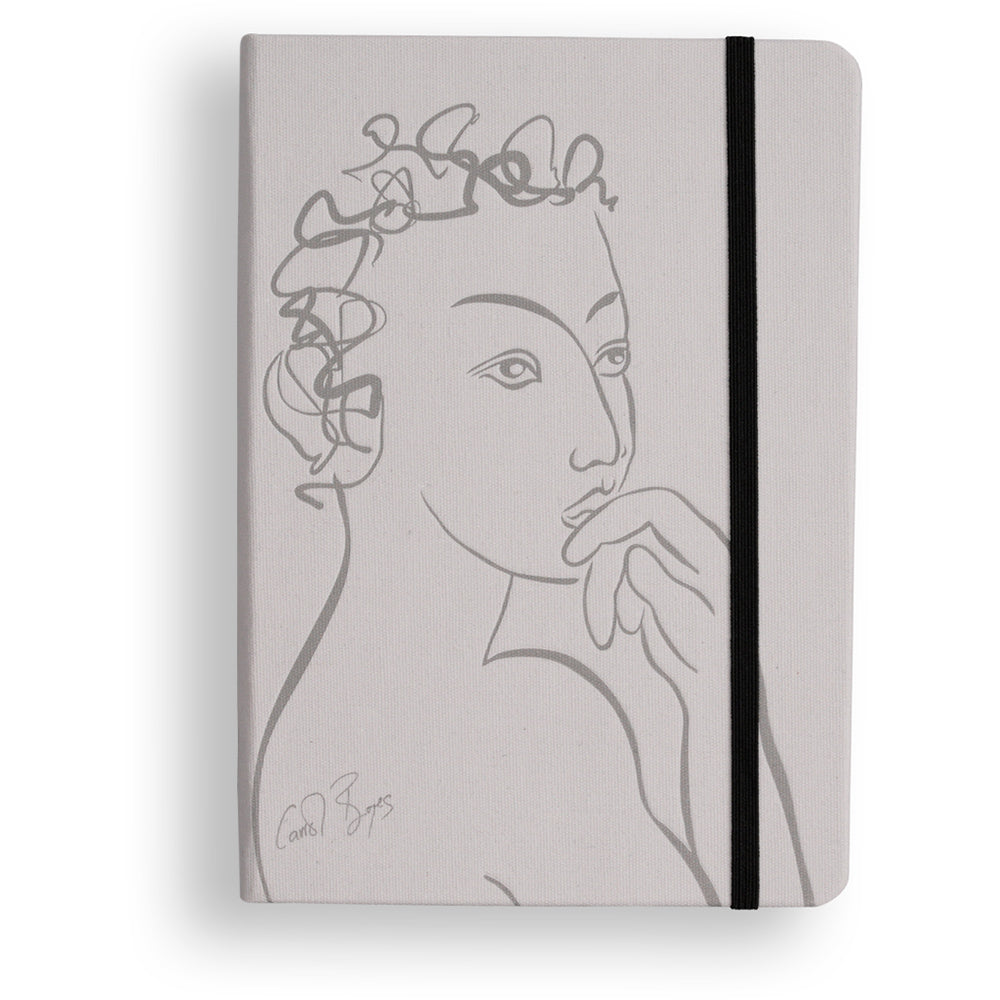 Carrol Boyes A5 Linen Notebook, Reminisce