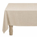 DSA Linen Namib Champagne Rectangular Tablecloth