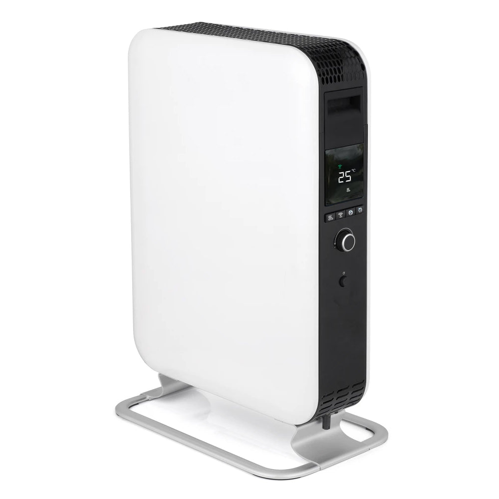 Mill White Gentle Air Wi-Fi Oil-Filled Radiator Heater