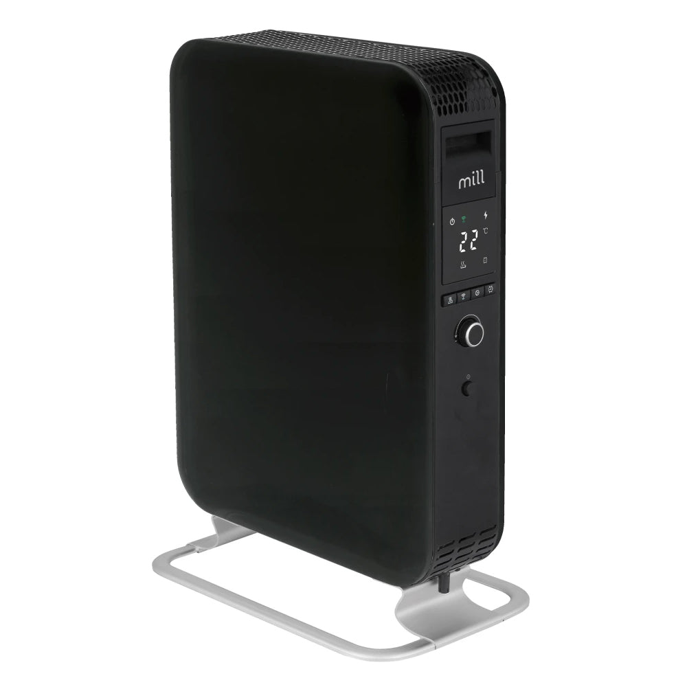 Mill Black Gentle Air Wi-Fi Oil-Filled Radiator Heater