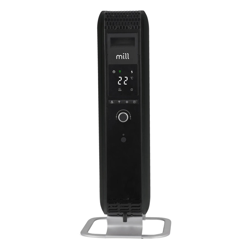 Mill Black Gentle Air Wi-Fi Oil-Filled Radiator Heater