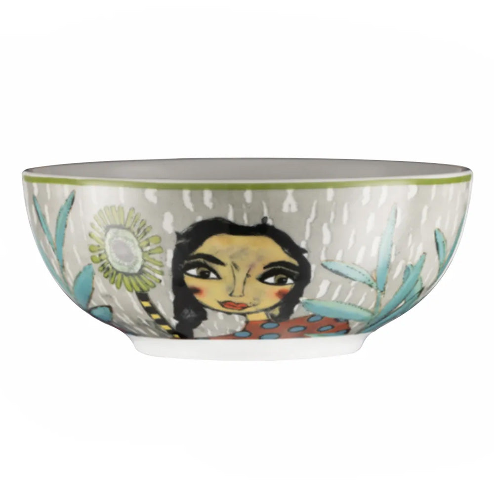 Olivia Cuzins Cereal Bowls, Set of 4