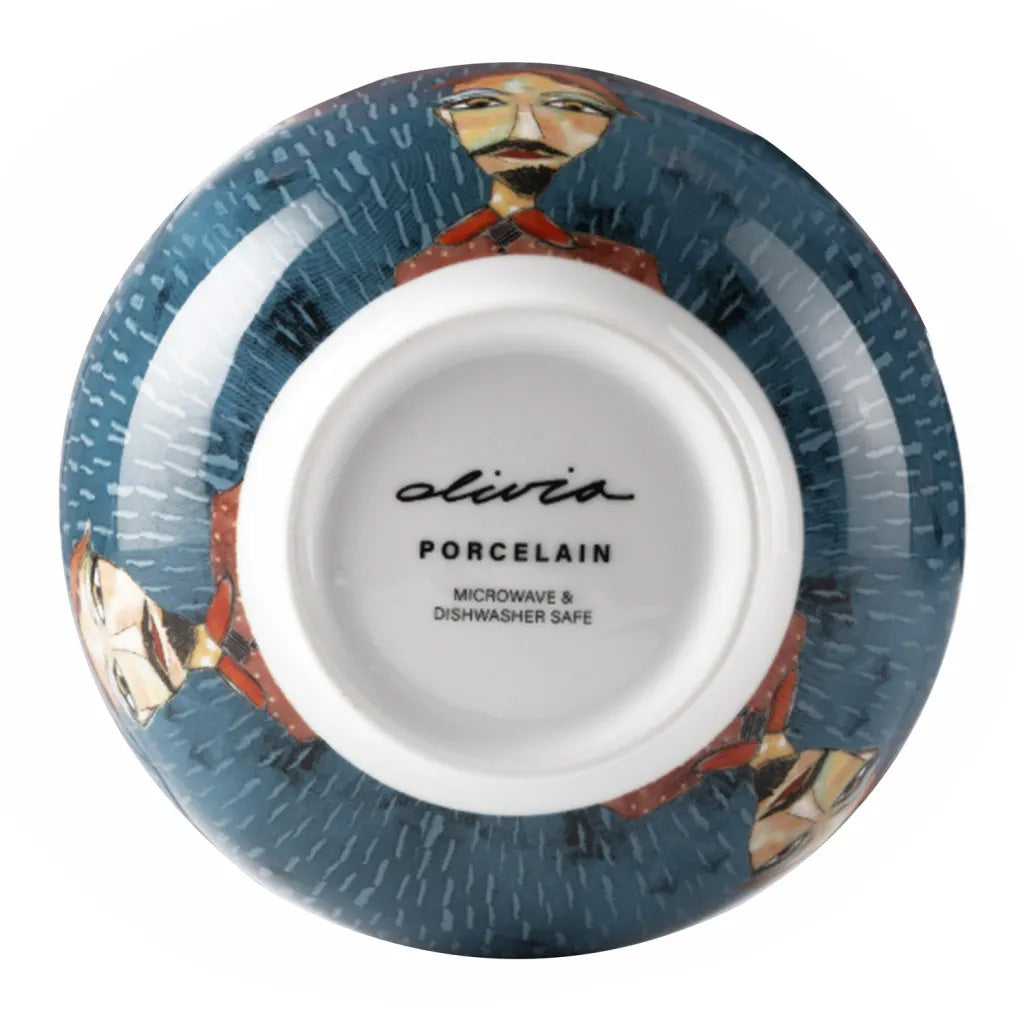 Olivia Cuzins Cereal Bowls, Set of 4