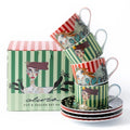 Olivia Princess Porcelain Cups & Saucers, Set of 2