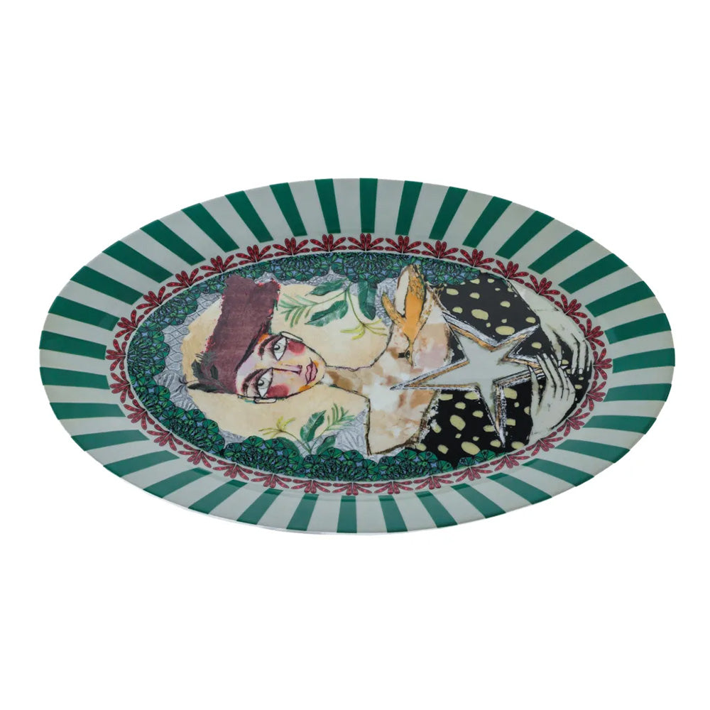 Olivia Princess Porcelain Oval Platter, 35.5cm