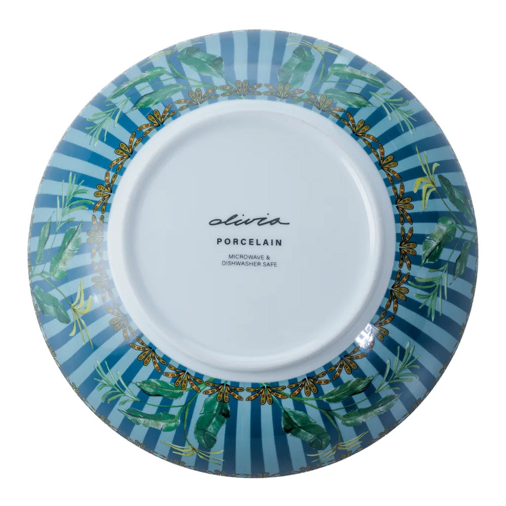 Olivia Princess Porcelain Salad Bowl, 24cm