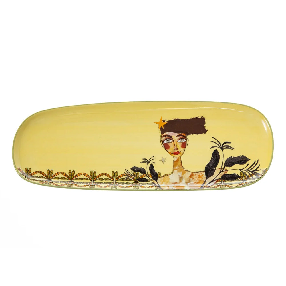 Olivia Princess Hand-Painted Sandwich Tray, 36cm