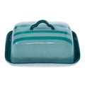 Olivia Princess Hand-Painted Butter Dish with Cow Decal