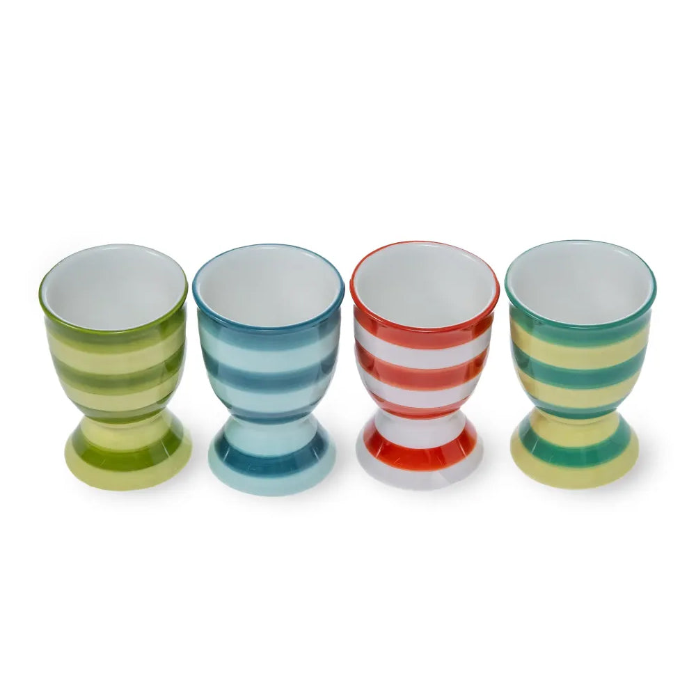 Olivia Princess Hand-Painted Egg Cups, Set of 4