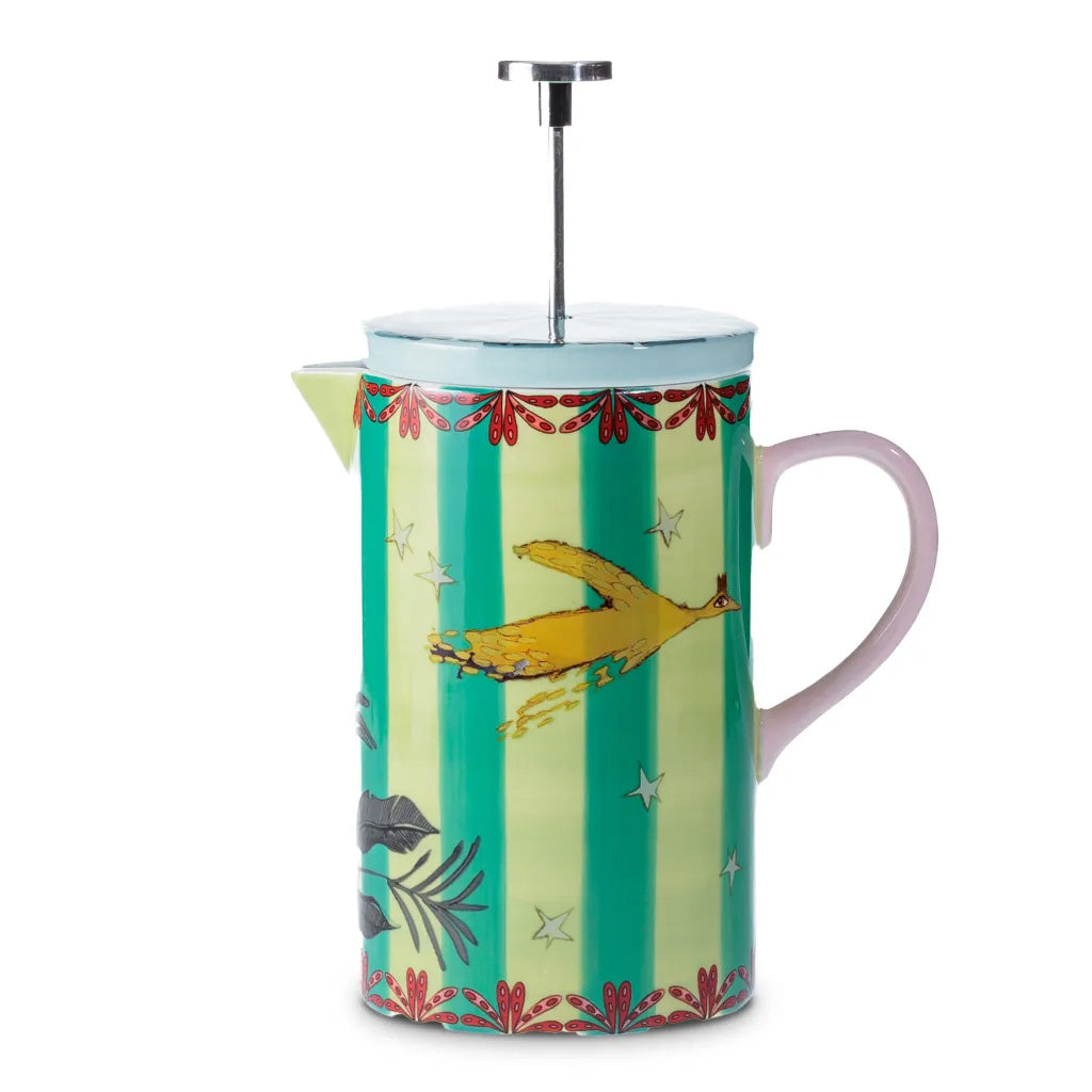 Olivia Princess Hand-Painted French Press, 900ml