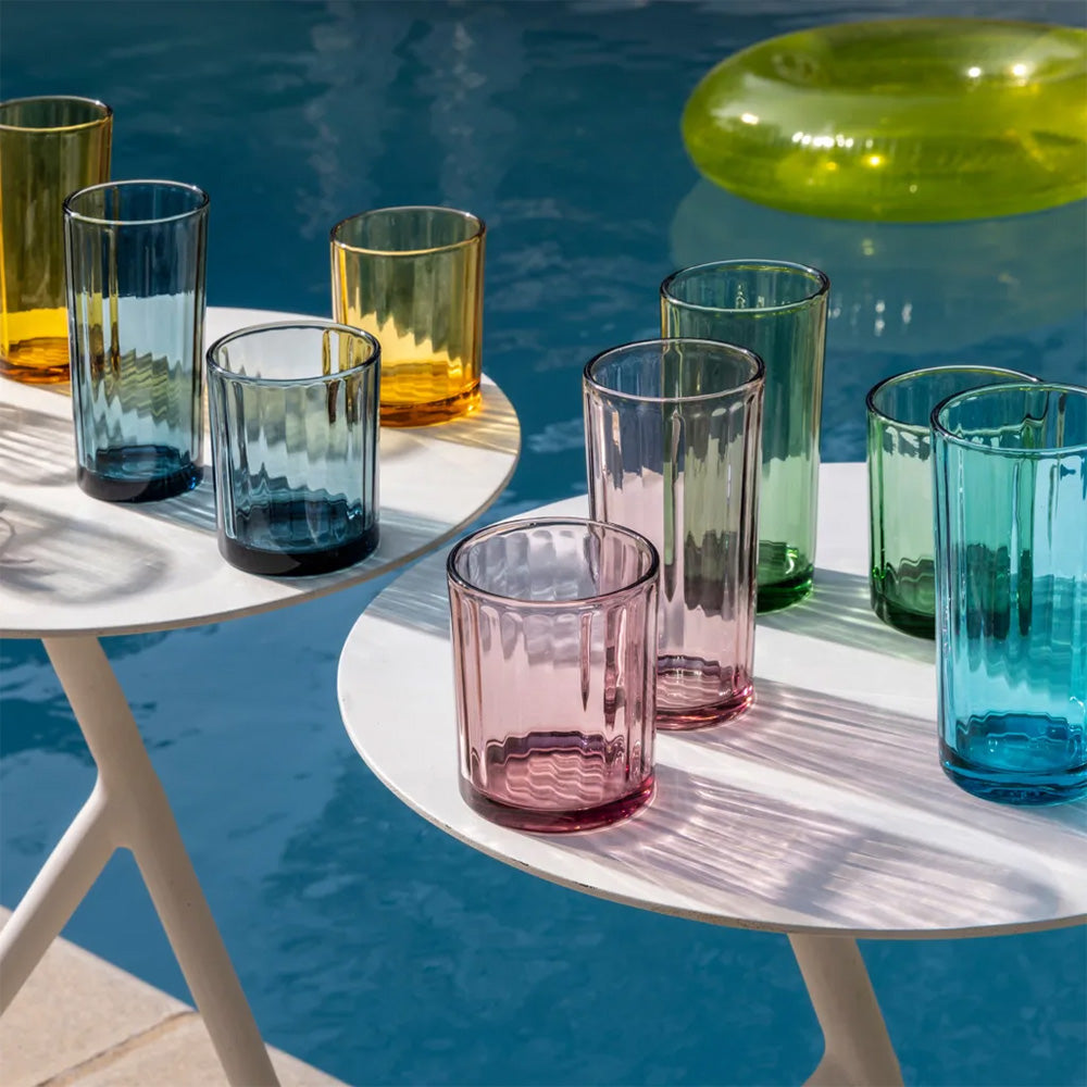 Olivia Princess Crystal Tumblers, Set of 4