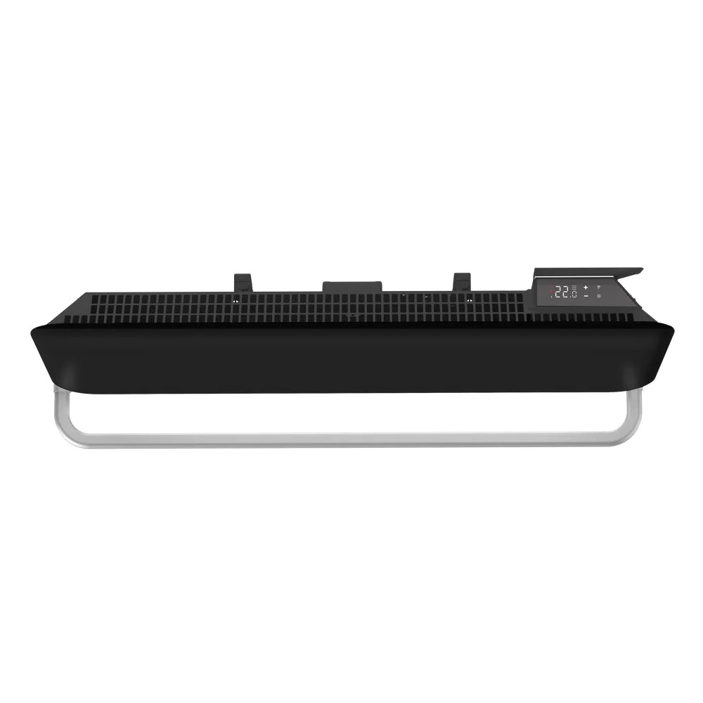 Mill Invisible Wi-Fi Black Panel and Portable Heater