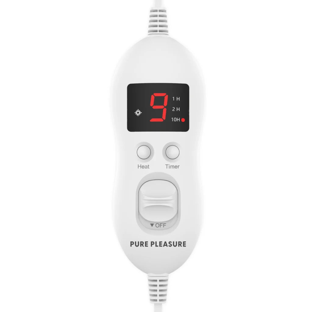 Pure Pleasure Electric Overblanket with Timer, 160cm x 120cm