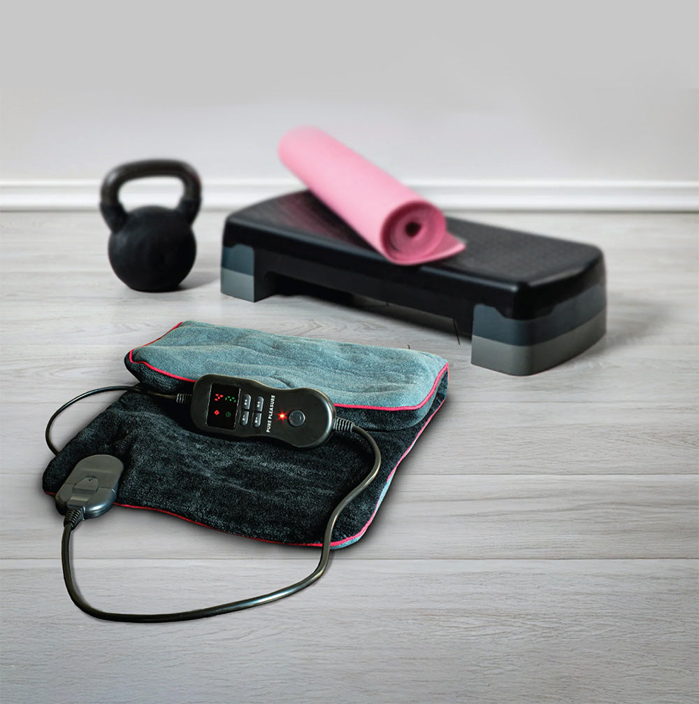 Pure Pleasure Weighted Massaging Heating Pad