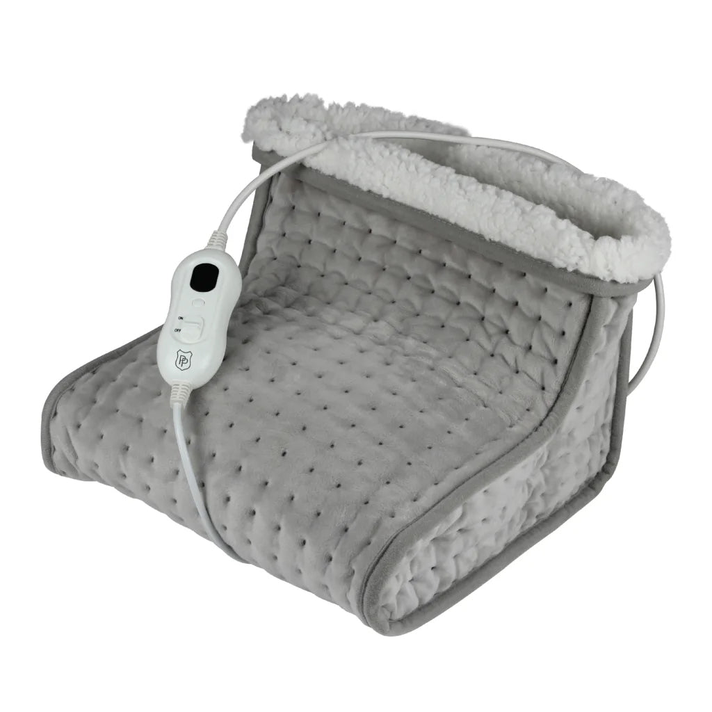 Pure Pleasure Electric Foot Warmer with Sherpa Wool Liner