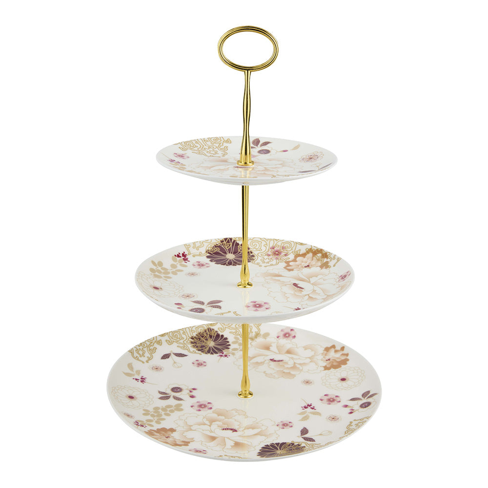Maxwell & Williams Kimono 3 Tier Cake Stand