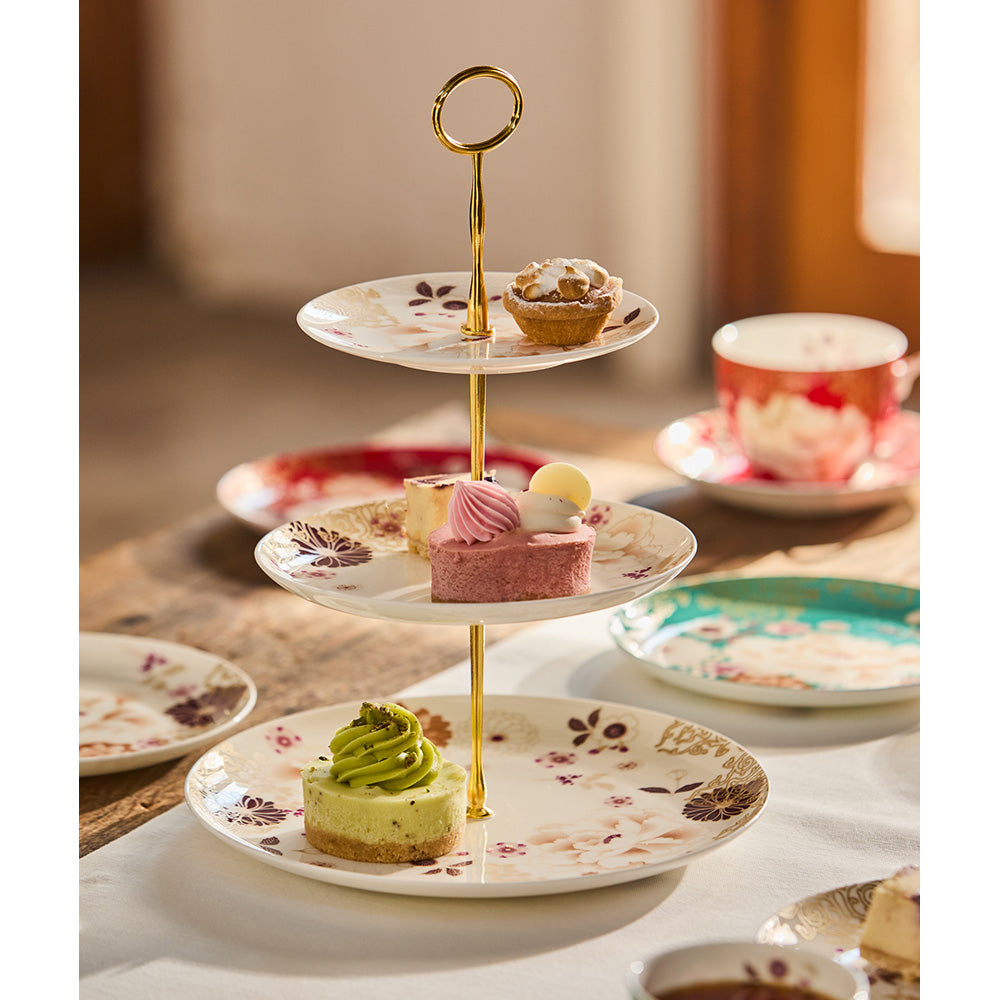 Maxwell & Williams Kimono 3 Tier Cake Stand