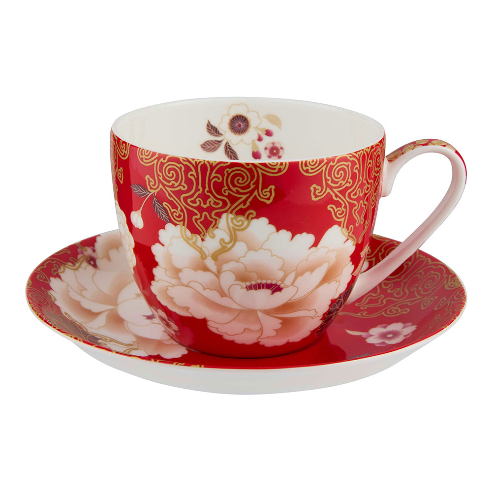 Maxwell & Williams Kimono cup & Saucer, 300ml