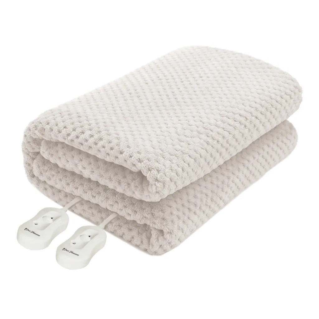 Pure Pleasure Full Fit Coral Fleece Electric Blanket