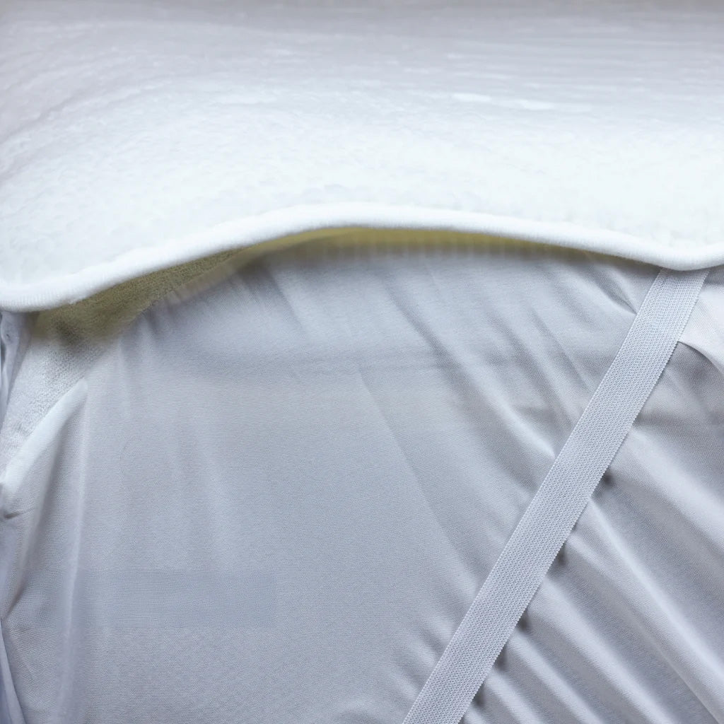 Pure Pleasure Sherpa Fitted Electric Blanket with Elastic