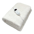 Pure Pleasure Sherpa Fitted Electric Blanket with Elastic