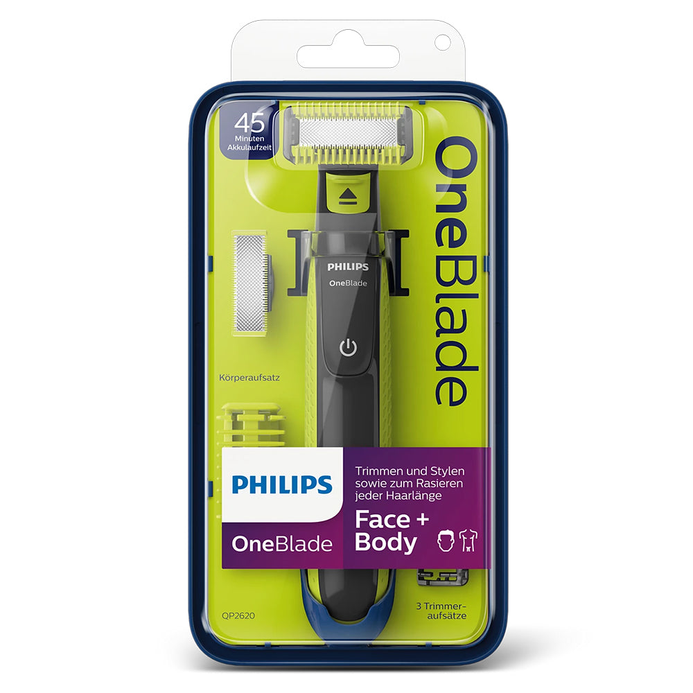 Philips OneBlade Rechargeable Razor With 3 Stubble Combs
