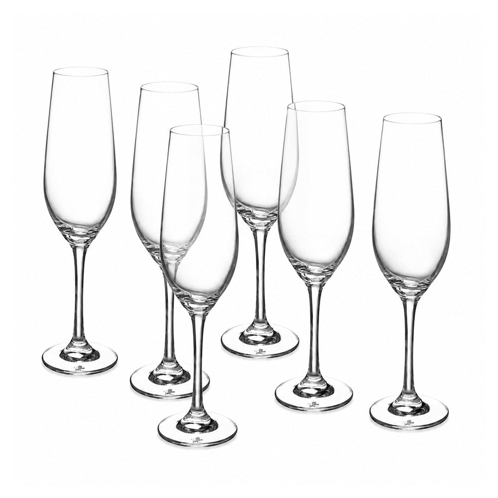 Maxwell & Williams Manhattan Champagne Flutes, Set of 6