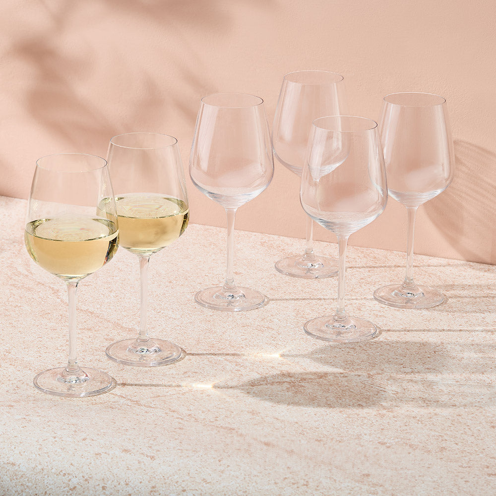 Maxwell & Williams Manhattan White Wine Glasses, Set of 6