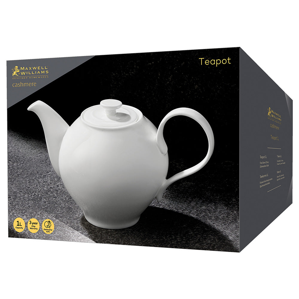 Cashmere Round Teapot, 1L