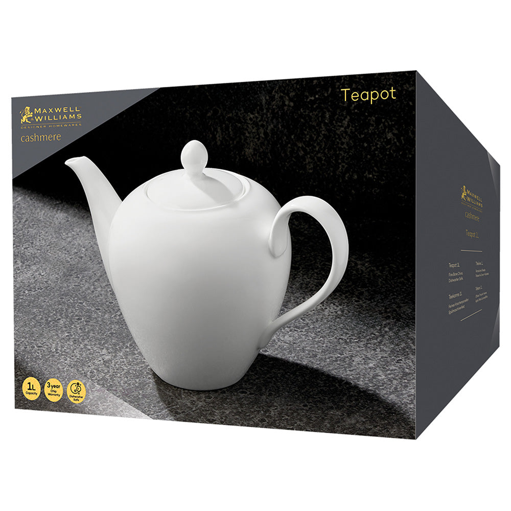 Maxwell & Williams Cashmere Tall Teapot, 1L