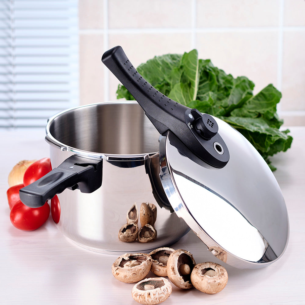 Russell Hobbs Stainless Steel Pressure Cooker, 6L