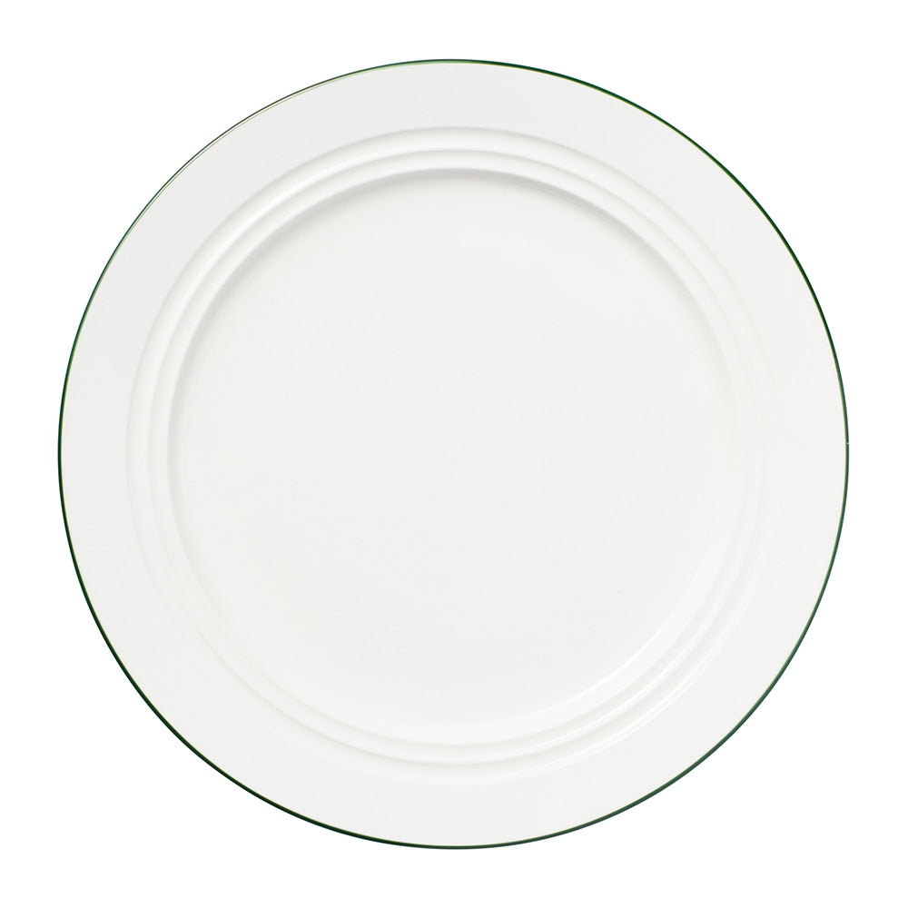 Maxwell & Williams White Basics Edge Rim Entree Plate, 23cm