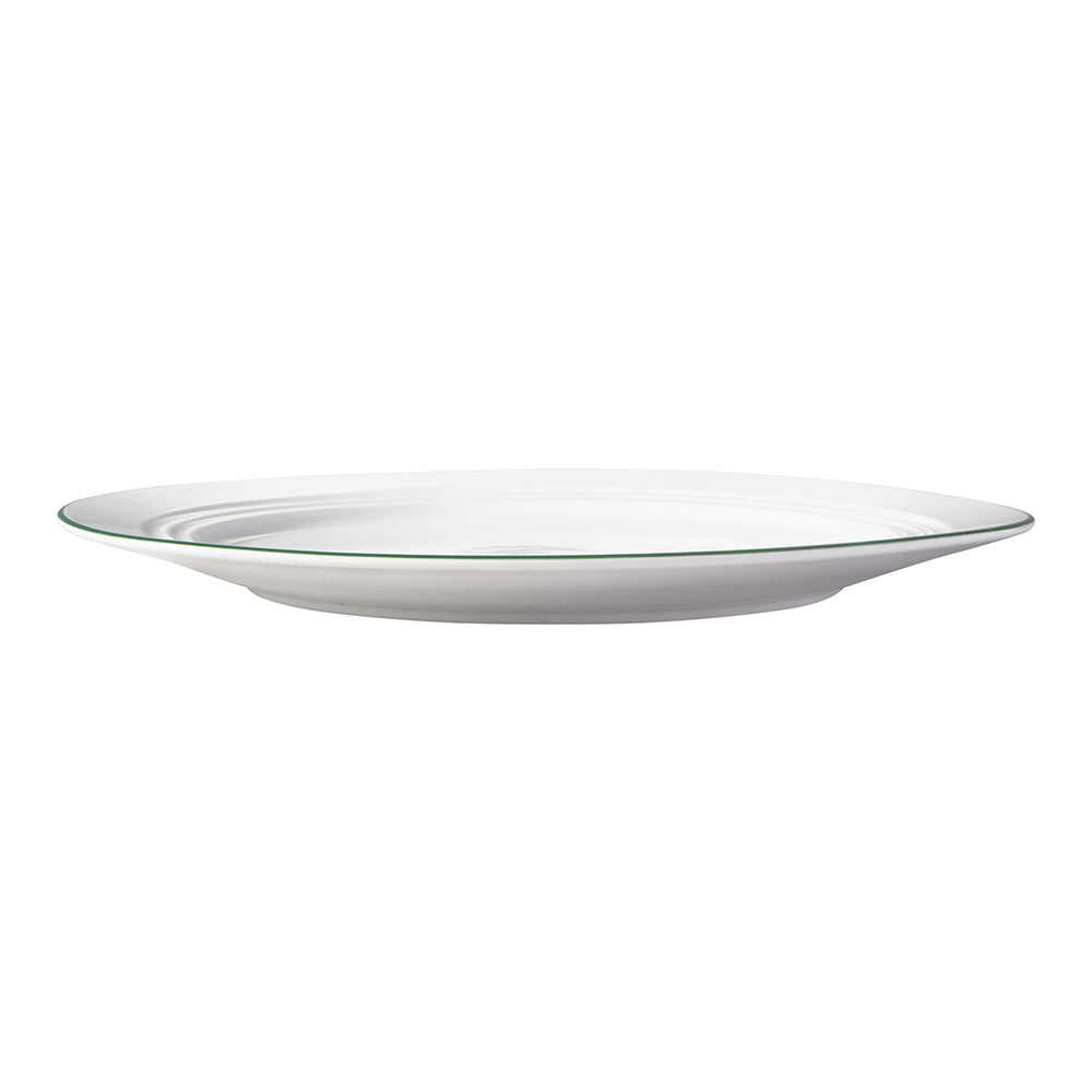 Maxwell & Williams White Basics Edge Rim Entree Plate, 23cm