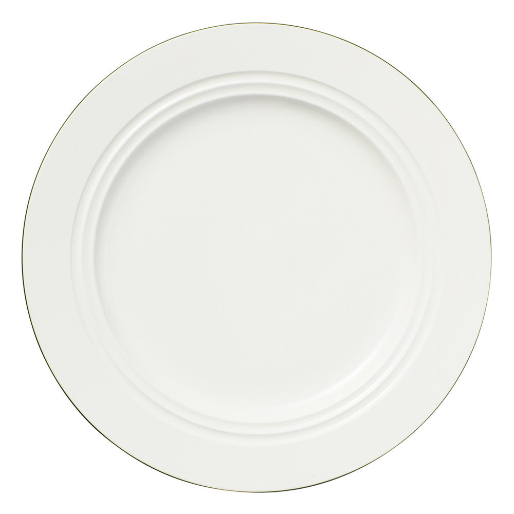 Maxwell & Williams White Basics Edge Rim Dinner Plate, 27.5cm