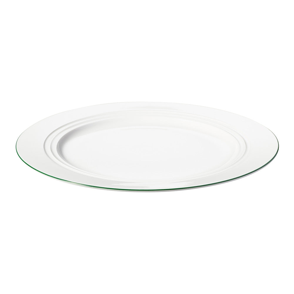 Maxwell & Williams White Basics Edge Rim Dinner Plate, 27.5cm