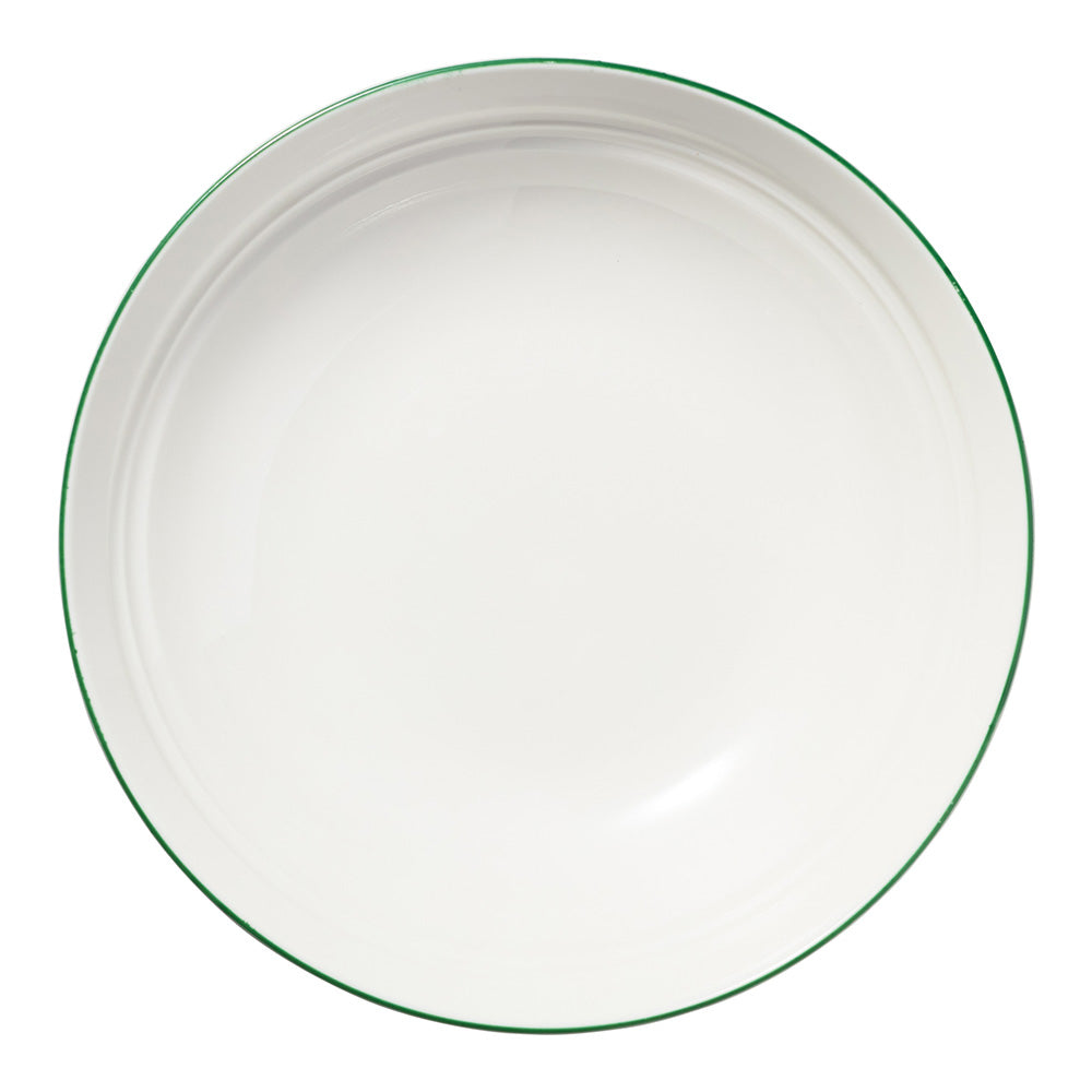 Maxwell & Williams White Basics Edge Coupe Serving Bowl, 18.5cm