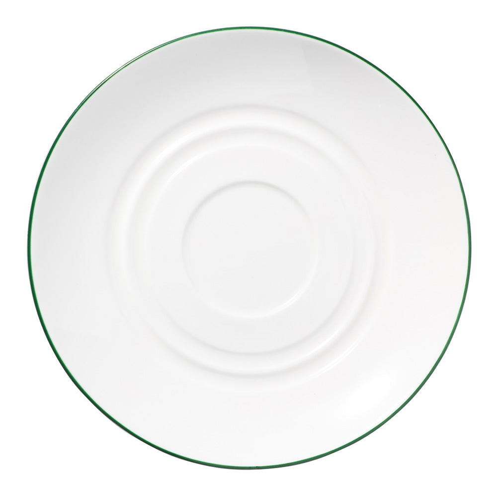 Maxwell & Williams White Basics Edge Coupe Demi Cup & Saucer, 90ml