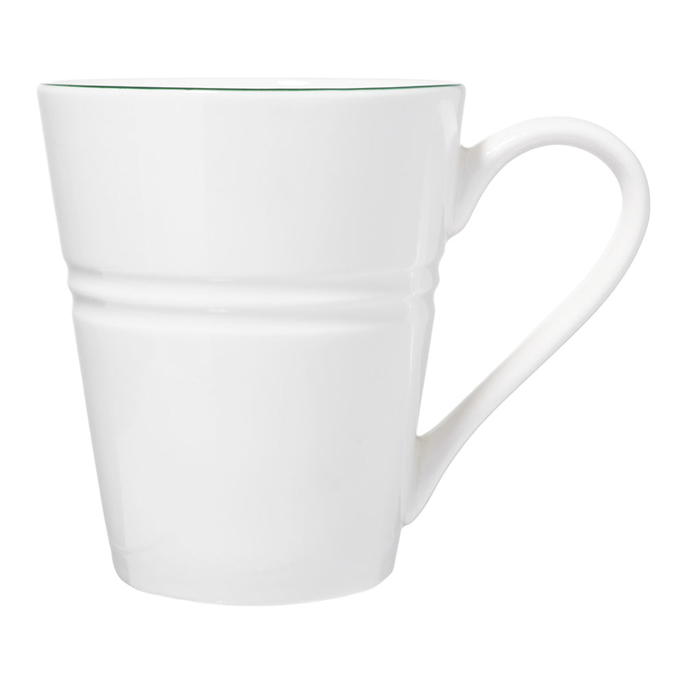 Maxwell & Williams White Basics Edge Conical Mug, 300ml
