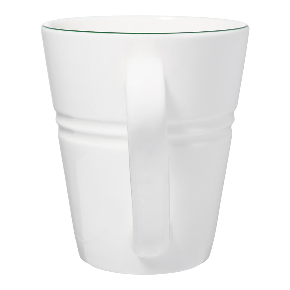 Maxwell & Williams White Basics Edge Conical Mug, 300ml