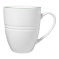 Maxwell & Williams White Basics Edge Coupe Mug, 390ml