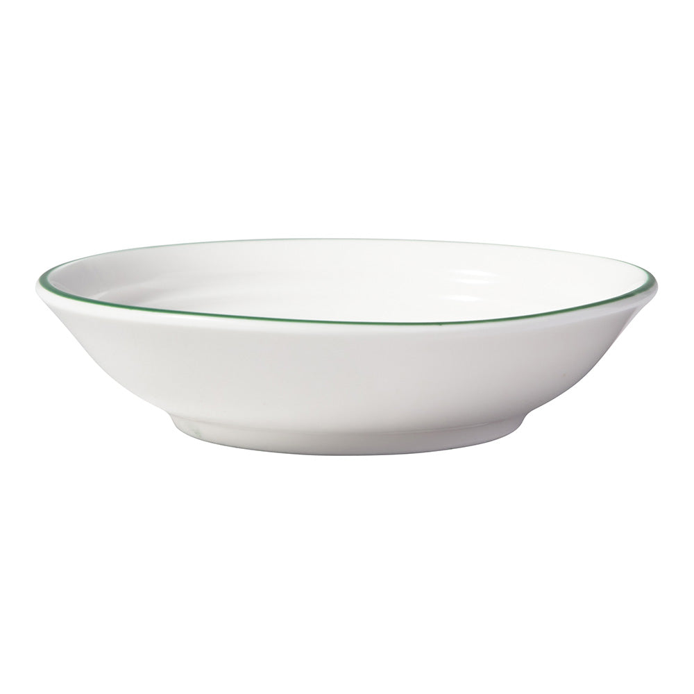Maxwell & Williams White Basics Edge Sauce Dish, 9.5cm
