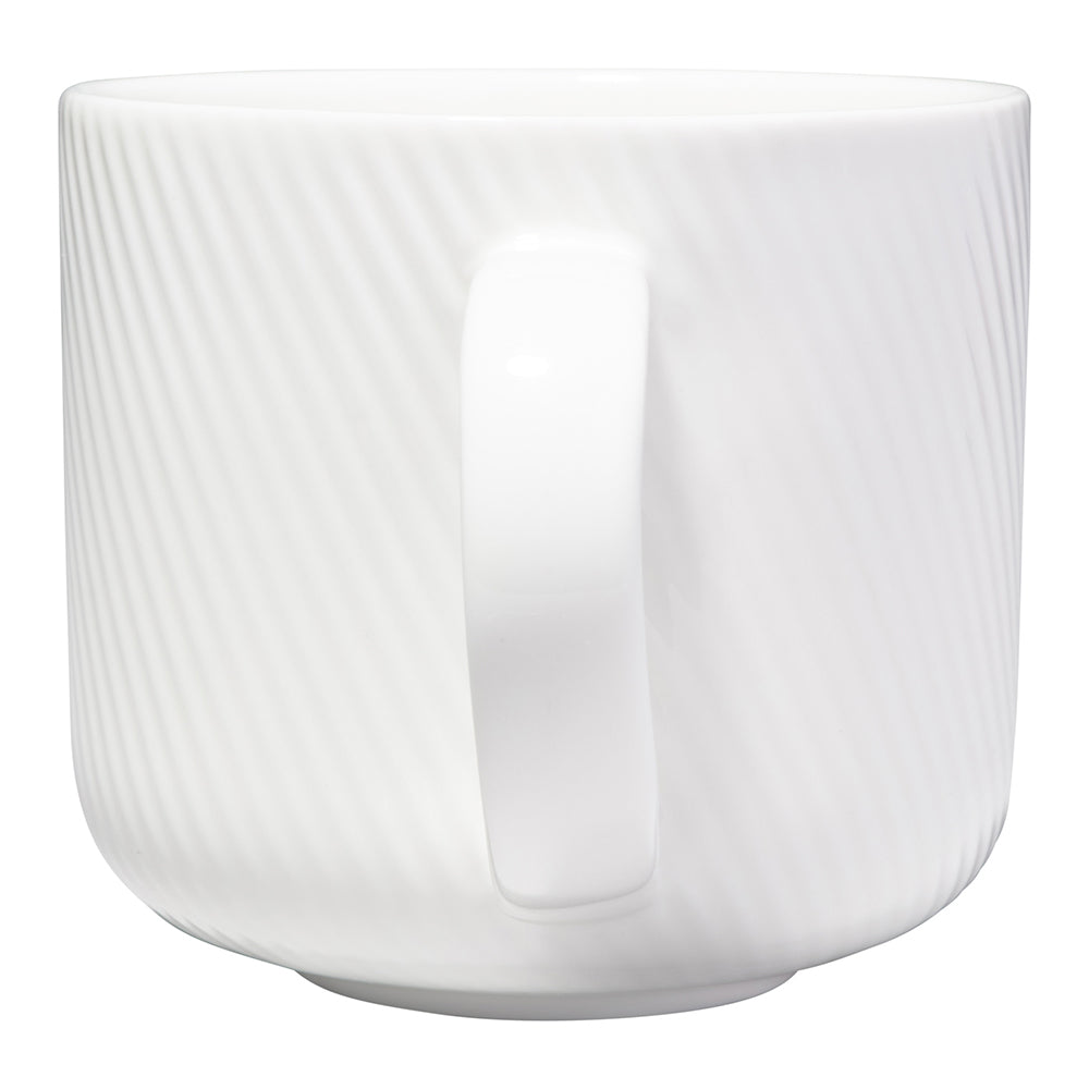 Maxwell & Williams White Basics Swirl Mug, 440ml