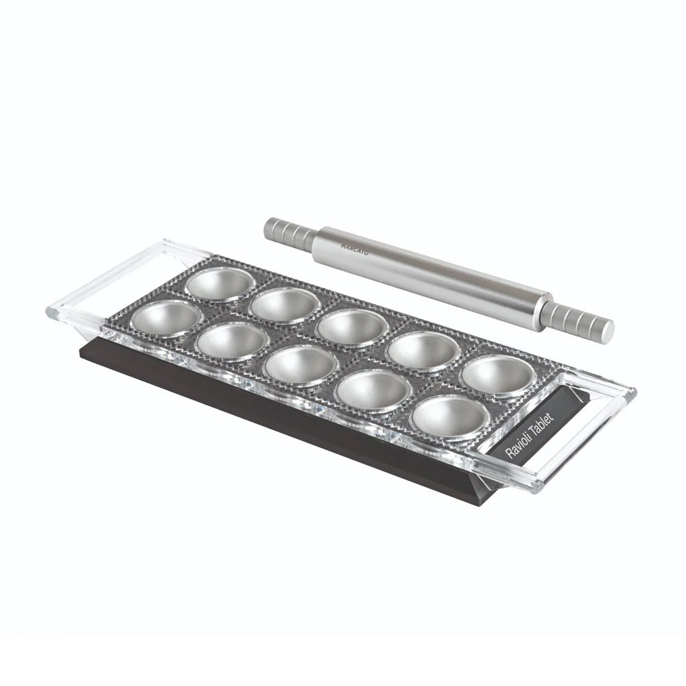 Marcato Ravioli Tablet and Rolling pin