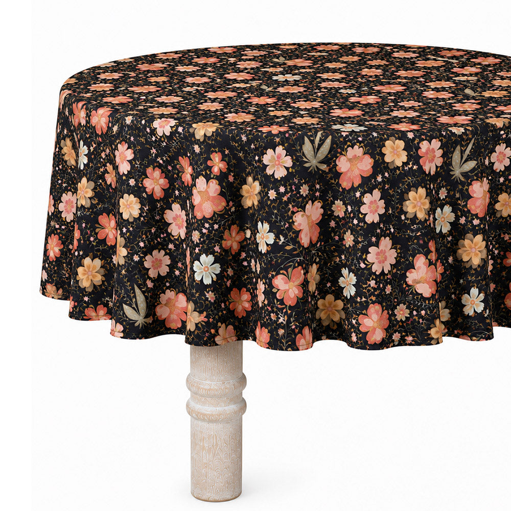 DSA Linen Robyn Valerie Cosmos Round Tablecloth, 180cm