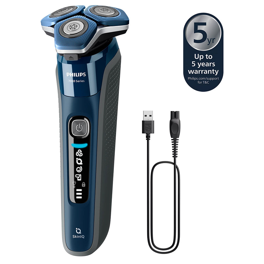 Philips 7000 Series Rechargeable Wet & Dry Electric Shaver with SkinIQ