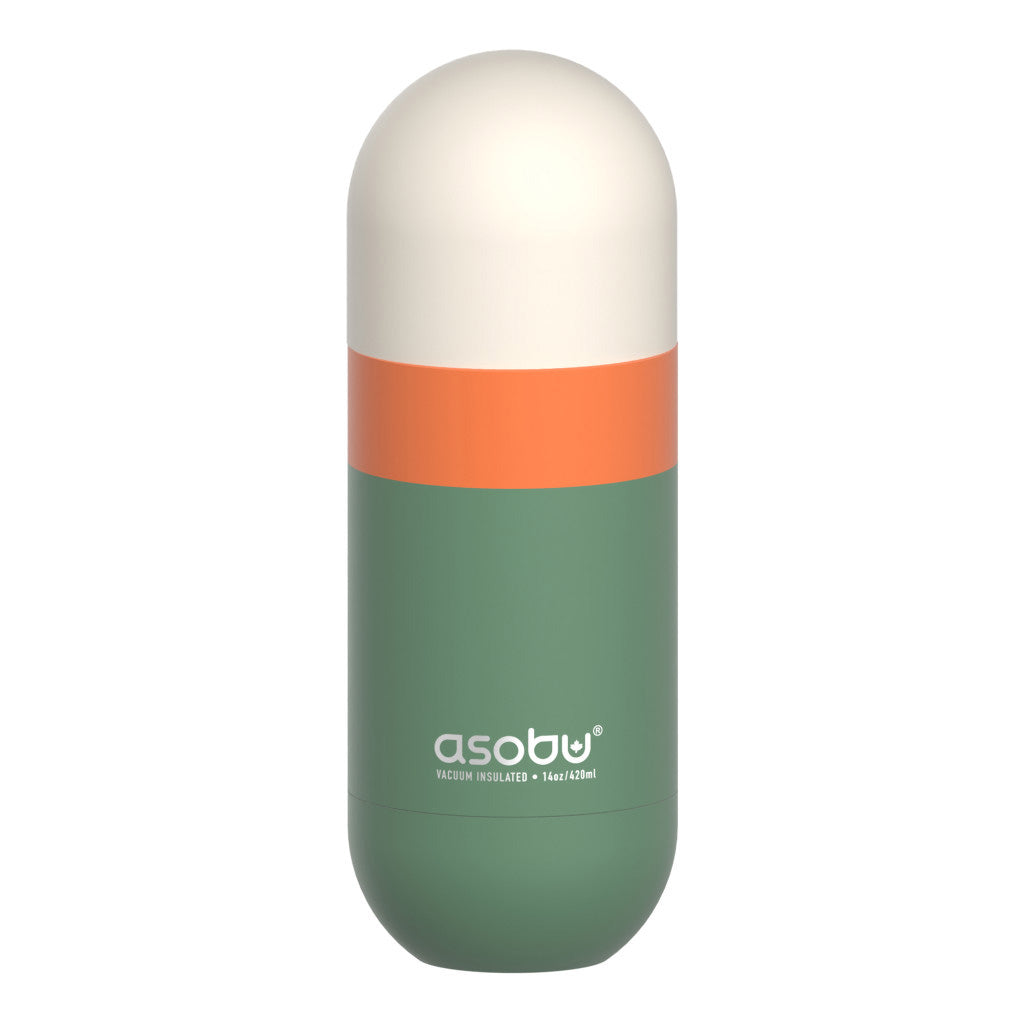 Asobu Vacuum-Insulated Orb Travel Water Bottle & Flask, 420ml