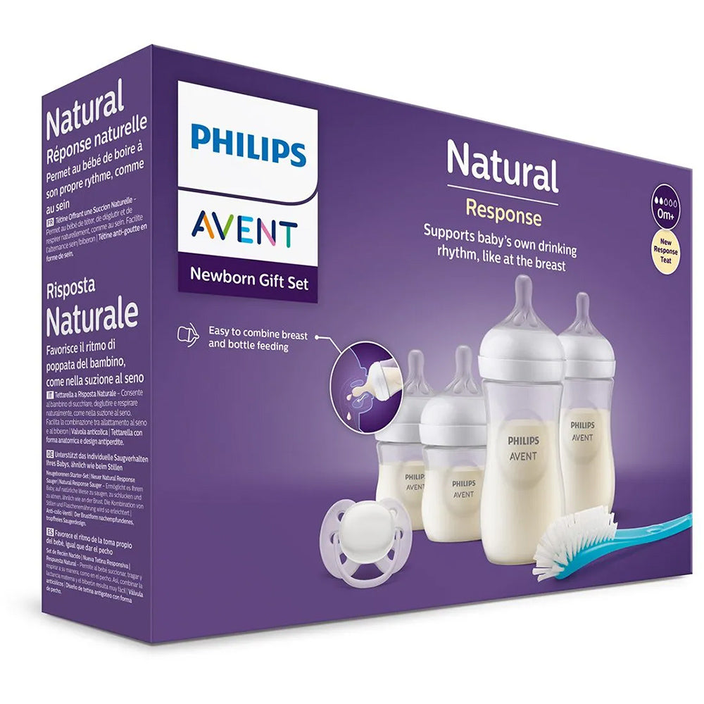 Avent Natural Response 4pc Newborn Gift Set